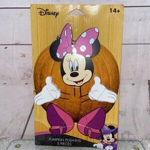 NEW Disney Minnie Mouse Pumpkin Push Ins
